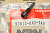 NOS Honda 1984-86 CR125 R 1985-87 CR250 R Rocker Arm Bolt 90012-KA3-740