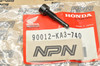 NOS Honda 1984-86 CR125 R 1985-87 CR250 R Rocker Arm Bolt 90012-KA3-740