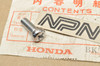 NOS Honda CA72 CA77 Head Light Rim Screw 93500-06016-02