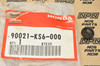 NOS Honda CR125 R CR250 R CR80 R Exhaust Sealing Bolt 90021-KS6-000