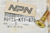 NOS Honda CR125 CR250 CR500 XR200 XR250 XR600 Sprocket Screw 90125-KT1-670