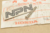 NOS Honda C100 CB450 CB750 CL450 CT70 MT125 P50 XL250 XL75 Screw 93700-03025