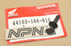 NOS Honda CH150 CH80 Elite Handlebar Cover Plastic Lock 64103-166-610