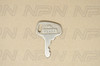 NOS Honda OEM Ignition Switch & Lock Key Double Groove Back H9630