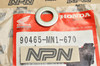 NOS Honda EZ90 Cub XR250 R XR600 R Rear Wheel 10mm Washer 90465-MN1-670