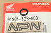 NOS Honda CB100 CL125 GL1000 GL1100 SL125 TL125 XL125 O-Ring 91361-706-000