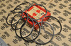 NOS Honda CA72 .25 Oversize Piston Ring Set for 2 Pistons= 8 Rings 13023-268-000