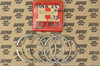 NOS Honda CA72 .75 Oversize Piston Ring Set for 2 Pistons= 6 Rings 13040-259-000