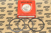NOS Honda C200 CA200 1.00 Oversize Piston Ring Set for 1 Piston 13051-030-000