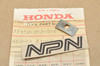 NOS Honda 1975-1978 CB750 F Rear Seat Cover Rivet Washer 77102-392-000