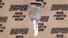 NOS Honda OEM Ignition Switch & Lock Key Single Groove H5504