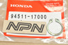 NOS Honda TRX250 X TRX300 EX Brake Pedal Outer Circlip 17mm 94511-17000