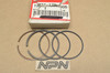 NOS Honda XL80 S XR80 .25 Oversize Piston Rings for 1 Piston= 4 Rings 13021-176-005