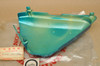 NOS Honda CB100 K0 Right Side Cover Candy Blue Green 83540-107-770 AZ