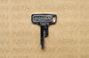 NOS Honda OEM Double Groove Ward Cut  Ignition Switch & Lock Key T4978