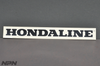 Vintage NOS Genuine Hondaline Honda Decal Sticker 6" x 3/4"