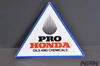 Vintage NOS Pro Honda Motorcycle Oils and Chemicals Decal Sticker