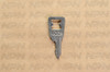 NOS Honda OEM Ignition Switch & Lock Key Ward Cut Double Groove H5460