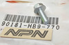 NOS Honda TRX250 R TRX250X TRX300 TRX300EX XR650 R Flange Bolt 90181-HB9-770