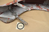 Vintage Used OEM Honda CA160 CA95 Front Fender Splash Mud Guard 61100-200-000 Z