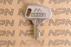 NOS Honda OEM Ignition Lock & Switch Key Single Groove H9063