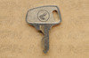 NOS Honda OEM Ignition Lock & Switch Key Single Groove H5406