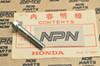 NOS Honda CR125 CR250 TRX400 VF750 VT1100 XR250 XR400 Bolt 90004-GHB-690