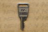 NOS OEM Honda Ignition  Lock & Switch Key Single Groove H5045