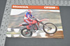 Vintage NOS 1979 Honda CR125 R Elsinore Motorcycle Brochure