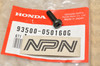 NOS Honda ATC250 CB900 CR80 GL1200 VF700 XL600 XR250 Screw 93500-05016-0G