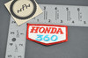 Vintage NOS Honda 360 CB360 CJ360 CL360 Embroidered Sew On Jacket Patch