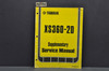 Vintage 1977 Yamaha XS360 2D Motorcycle Shop Service SUPPLEMENT Manual 