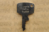 NOS Honda Lock Key & Ignition Switch Ward Cut Double Groove T4356