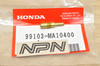 NOS Honda ATC350 X TRX300 TRX300FW Carburetor Slow Jet #40 99103-MA1-0400