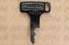 NOS Honda OEM Ignition Switch & Lock Key Single Groove H2303