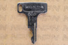 NOS Honda OEM Ignition Switch & Lock Key Single Groove H5405
