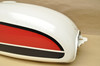 NOS Honda 1972 CB100 K2 Fuel Gas Tank in Scarlet Red 17500-107-780 MC