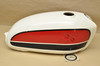 NOS Honda 1972 CB100 K2 Fuel Gas Tank in Scarlet Red 17500-107-780 MC