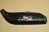 Vtg Used OEM Honda ST90 K0-K2 Exhaust Heat Shield Cover w/ Emblem 18400-128-000