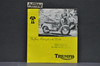 Vintage NOS 1958 Triumph T20 5T 6T T100 T110 TR5 TR6 Motorcycle Brochure 