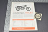 Vintage Ducati 750 GT V Twin Motorcycle Sales Brochure Norstar Fabio Taglioni