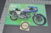 Vintage 1976 Ducati 900 SS Super Sport Desmo Motorcycle Dealer Sales Brochure 