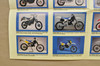 Vintage 1988 Cagiva Ducati Husqvarna Motorcycle Spec Poster Brochure