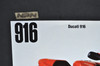 Vtg 1994 Ducati 916 Desmoquattro Superbike Motorcycle Dealer Sales Brochure