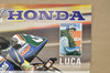 Vintage 1990s Castrol Luca Cadalora Honda NSR250 Racing World Champions Poster