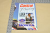 Vintage 1990s Castrol Luca Cadalora Honda NSR250 Racing World Champions Poster