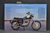 Vintage 1977 Triumph Bonneville 750 Motorcycle Sales Brochure Salt Flats Utah