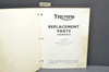 Vtg '68 Triumph T90 Tiger 90 T100 S T100 R T100 C T100 T Tiger 100 Parts Catalog