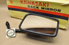 NOS Kawasaki 1981-82 KZ1100 GPz Left Side Back Rear View Mirror 56001-1097