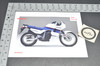 Vintage NOS 1989 Honda XL600 V Transalp Dealer Sales Spec Brochure Westbys OK